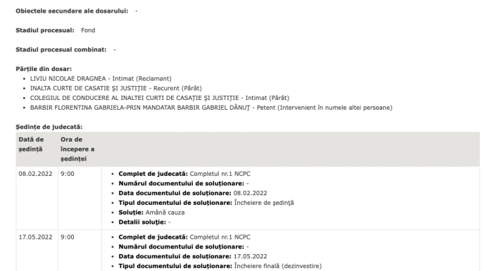 Ce înseamnă termenul de recurent în judecată?