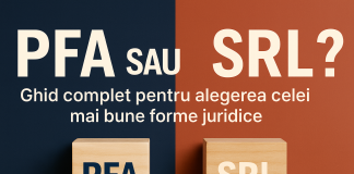 PFA sau SRL în 2025? Ghid Complet pentru Alegerea Celei Mai Bune Forme Juridice